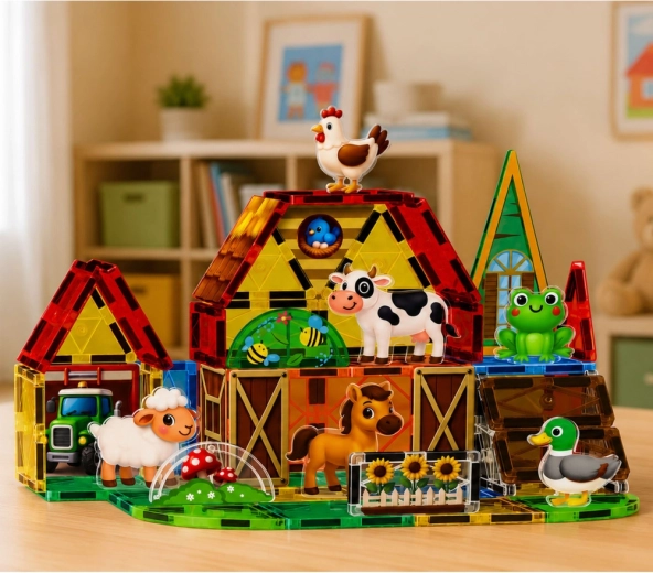 Farm, pajta és karám építése