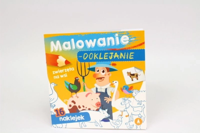 Színezés és matricázás – Farmállatok