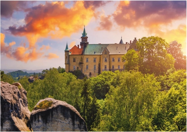 Puzzle Hrubá Skála kastély 500 darabos