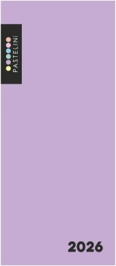 2026 PASTELINI lila havi napló