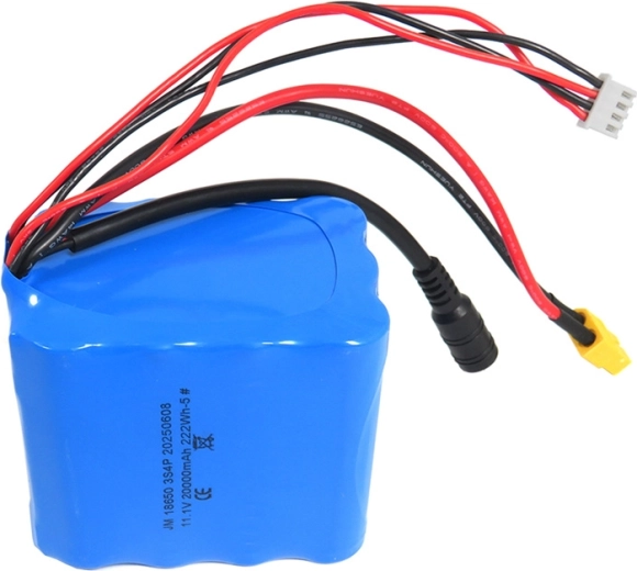 Flytec V030 akkumulátor 20000 mAh li‑ion 12 V horgászcsónakhoz