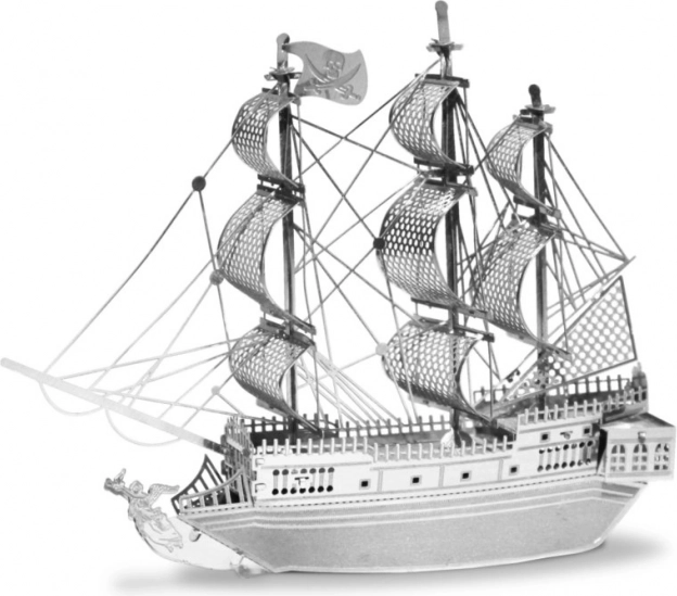 METAL EARTH 3D puzzle Fekete Gyöngy (Black Pearl)