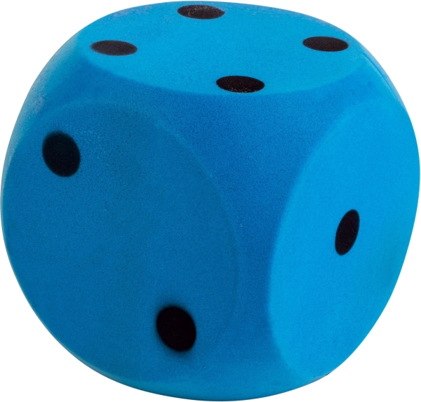 Androni puha habkocka 10 cm – kék