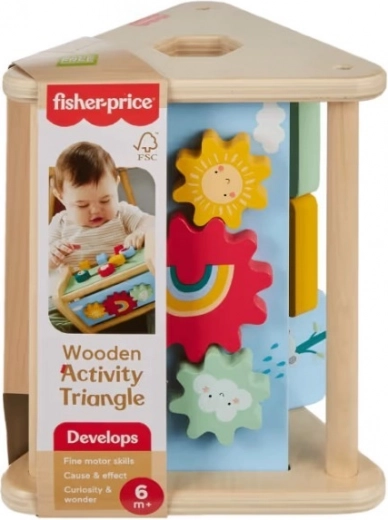 Fa aktív háromszög Fisher-Price