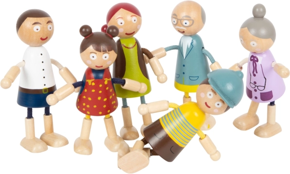 fafigurák család a Small Foot-tól