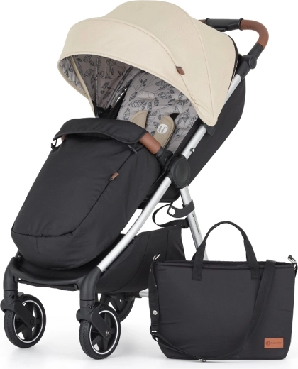 Petite&Mars Royal 3 sport babakocsi Silver Sahara Beige