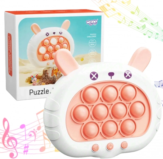 Elektronikus stresszoldó játék Woopie POP IT Nyuszi