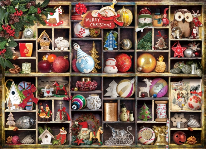 Eurographics puzzle Karácsonyi díszek 1000 darabos