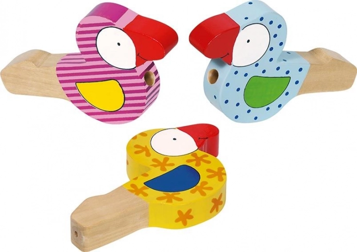 Fa síp madár formában gyerekeknek