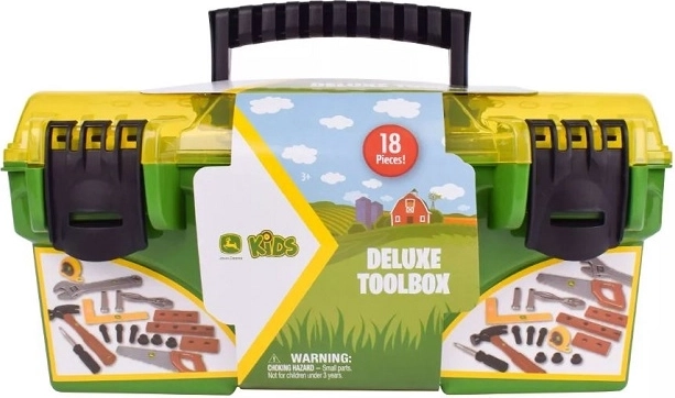 Tomy John Deere gyerek szerszámos bőrönd (18 db)