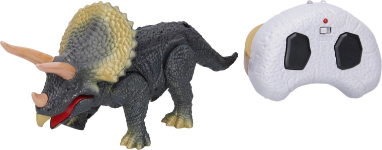 Távirányítós Dino Triceratops, 24 cm