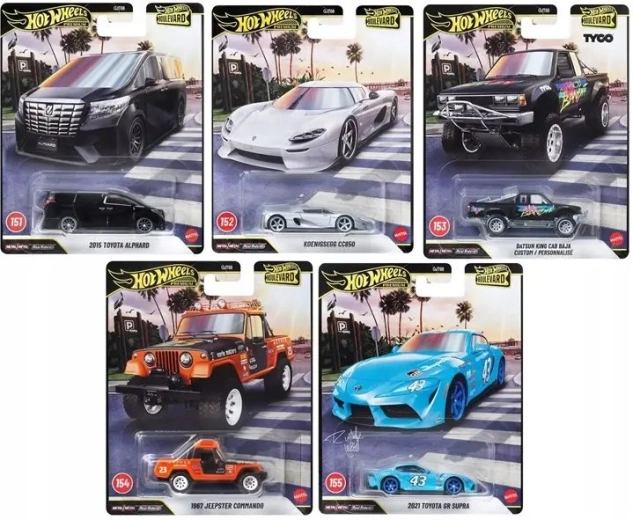 Hot Wheels Premium Boulevard gyűjtői kisautó - 1 darab