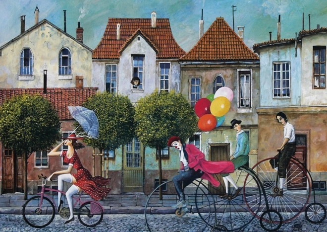 Puzzle Egykerekű 260 darab ART PUZZLE-tól