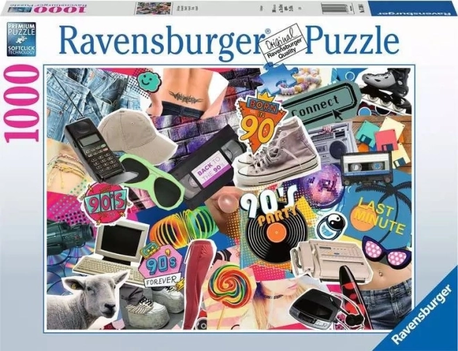 Ravensburger 1000 darabos puzzle 90-es évek