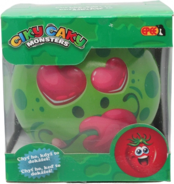 Ciky Caky Monsters szórakoztató labda – Zöld