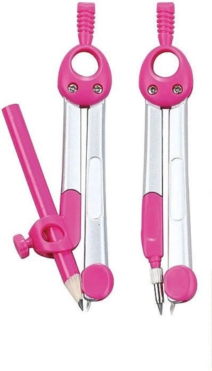 Keyroad Jelly Bean körző tokban – rózsaszín