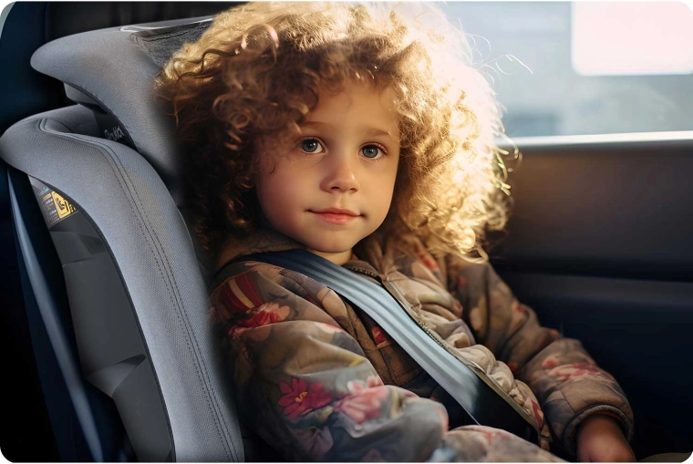 Együtt nő a gyermekkel: 12 fokozatú fejtámla