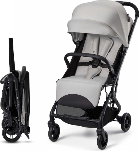 Kinderkraft Indy 3 könnyű sportbabakocsi Urban Grey