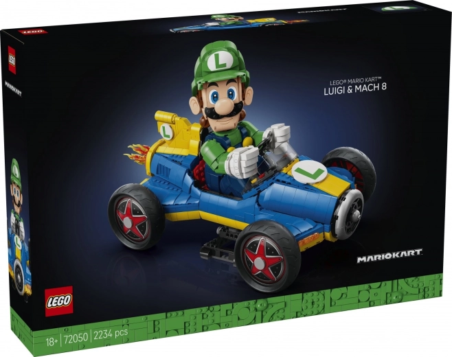 LEGO Super Mario Mario Kart – Luigi és a Mach 8