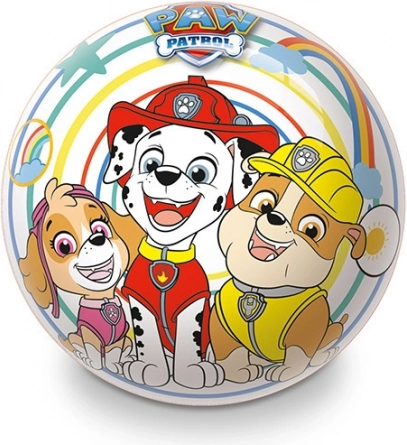 Színes labda Paw Patrol mintával gyerekeknek