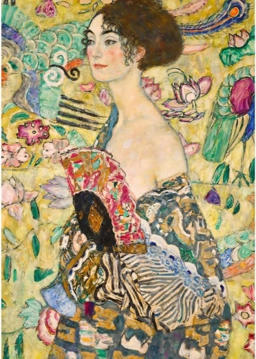 Puzzle Art Collection Dáma a legyezővel 1000 darab