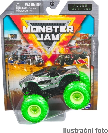 Monster Jam fém modell monster truck 1:64 – vegyes