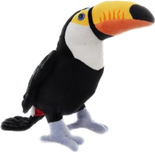 Plüss tukán nagy 39 cm