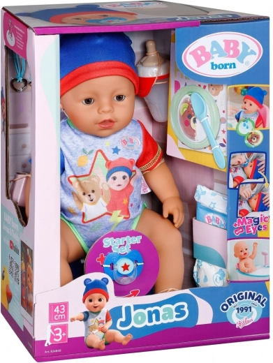 BABY born Jonas baba 10 funkcióval és kiegészítőkkel