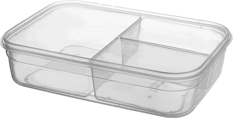 Három kivehető rekesz a rendre és frissességre