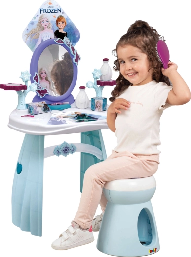 Biztonságos ovális tükör és kényelmes szék