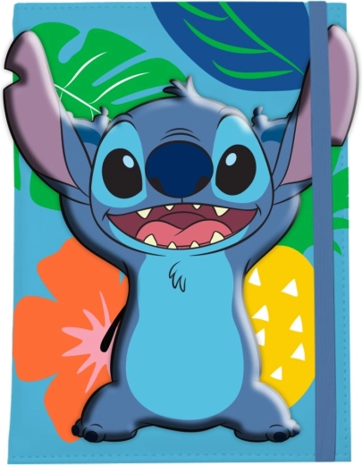 Lilo és Stitch prémium 3D jegyzetfüzet A5 kék