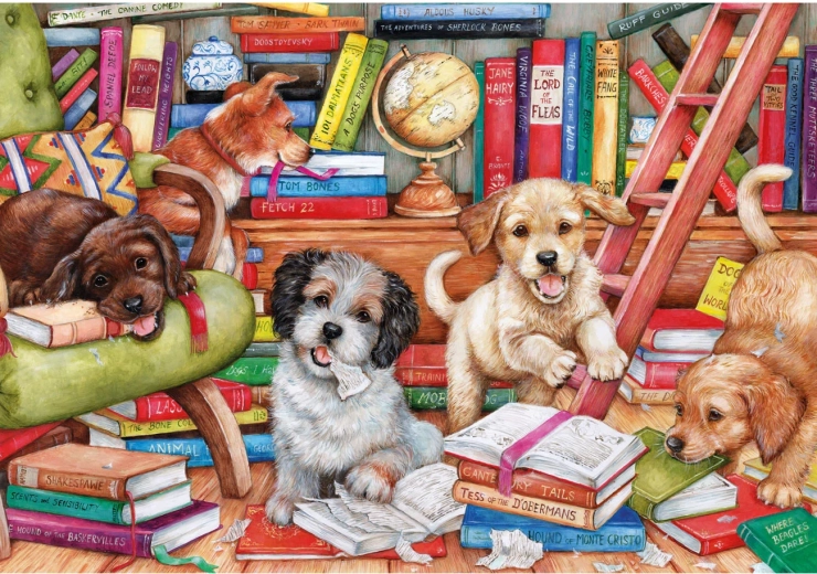 Puzzle Kutyatörténetek 1000 darabos GIBSONS