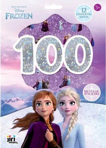 Disney Jégvarázs – metálfényű matricák és kifestők szett (100+ db)