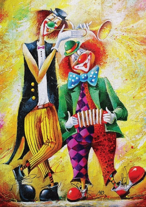 ART PUZZLE bohócok – 260 darabos kirakó