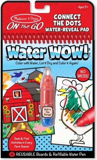 Vizes színező Water WOW! Számozott kifestés