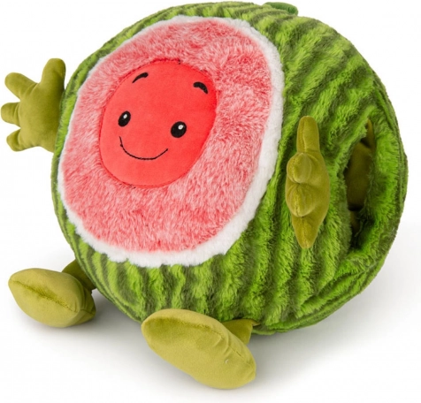 Cozy Noxxiez Dinnye meleg plüss párna 3 az 1-ben