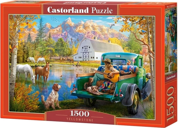 Castorland puzzle Yellowstone 1500 darab
