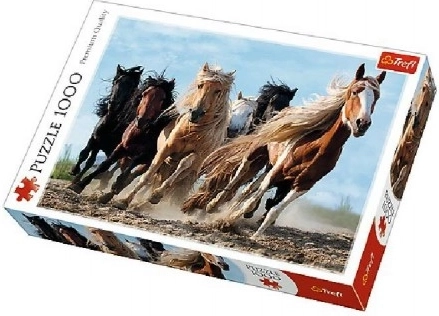 1000 db-os puzzle Vágtató lovak