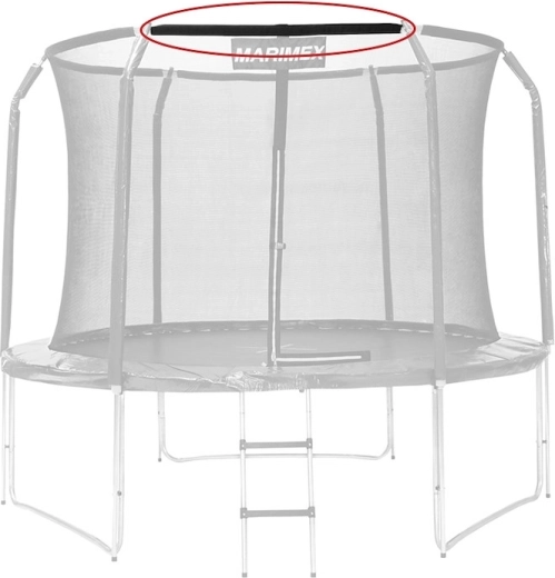 Pót rúd a trampolin védőháló tartógyűrűjéhez Marimex 244 és 305 cm (101,8 cm)