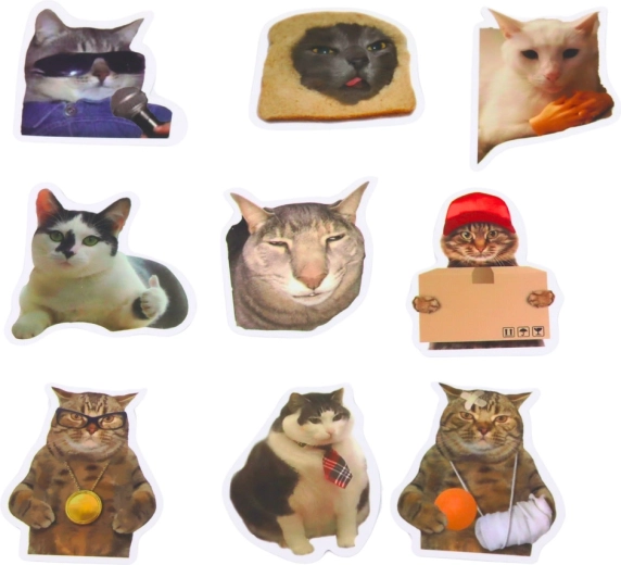 Egyszerű felragasztás és élénk színek