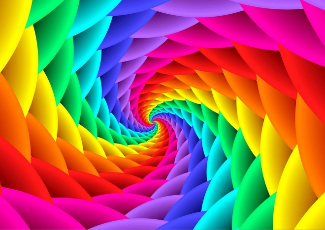 Enjoy puzzle Gradient Szivárványörvény 1000 darab