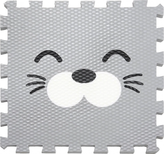 Minideckfloor padlószőnyeg, fóka, világosszürke