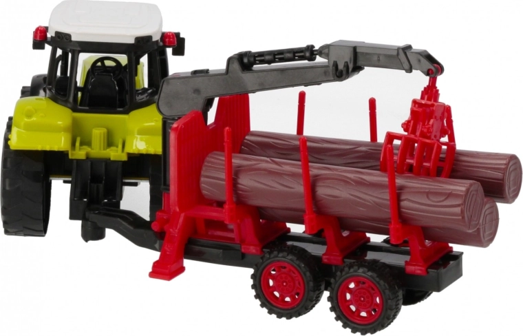 Mozgatható daru rönkök rakodásához