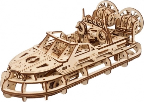 Ugears 3D fa mechanikus puzzle – lánctalpas terepjáró