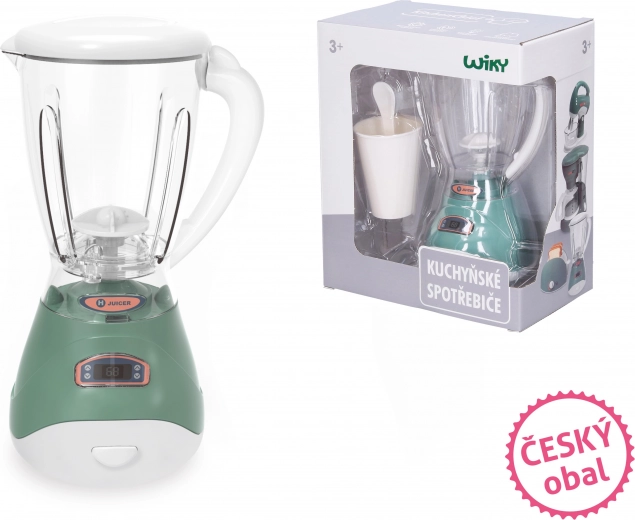 Mixer fény- és hangeffektekkel gyerekeknek, 15 cm – cseh csomagolás