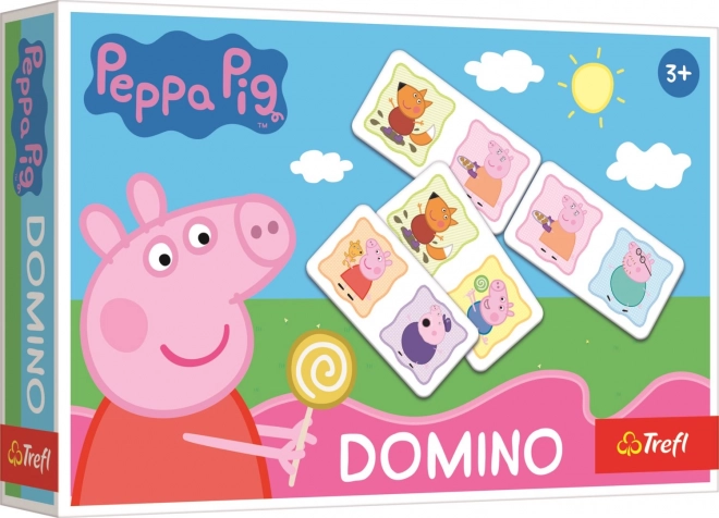 Papírdominó Peppa Malaccal