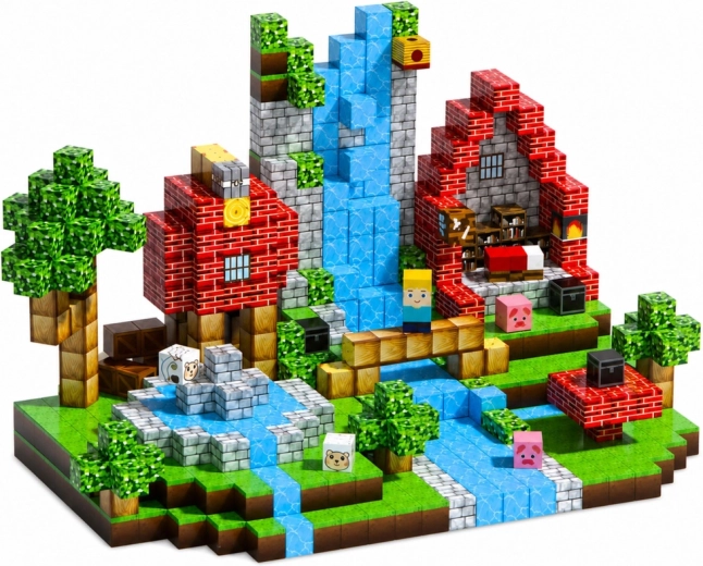 Pixeles fantasy motívum kreatív jelenetekhez