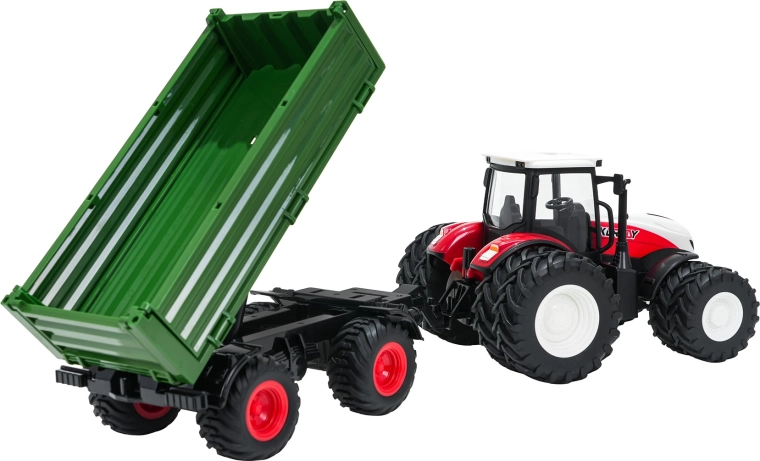 Igazi farmos szórakozás billenthető pótkocsival