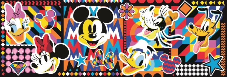 Puzzle 1000 elem Panorama Compact Disney Classic
