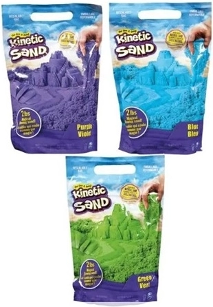 Kinetic Sand színes kinetikus homok, véletlenszerű színben - 1 darab